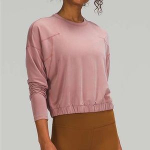 NWT-Lululemon Dropped Shoulder Long Sleeve, size 6. Chai color.